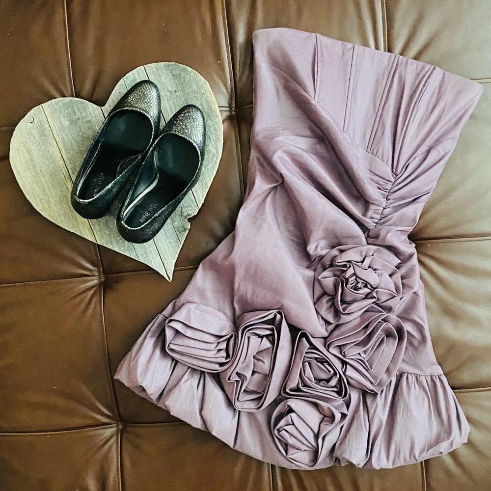 Mauve Romeo & Juliet Couture Prom/Event Dress Jr M